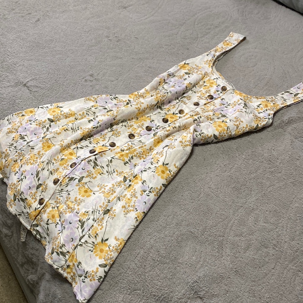 Floral mini dress